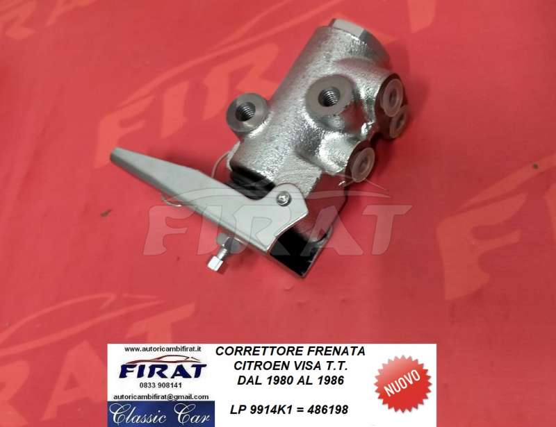 CORRETTORE FRENATA CITROEN VISA 80 - 86 (9914K1)